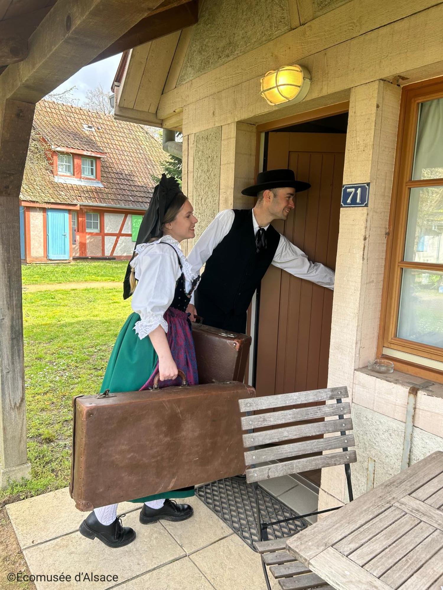 Les Loges De L'Ecomusee D'Alsace ウンガースハイム エクステリア 写真